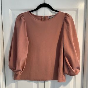 Deep blush top